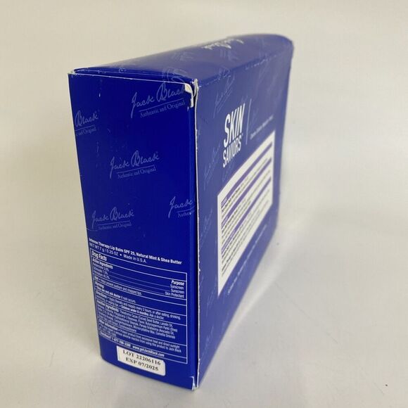 NIB Jack Black Skin Saviors Men Skin Care Cleanser Exfoliate Moisturize Balm 4pc - Picture 2 of 8